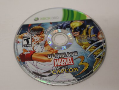 Ultimate Marvel vs. Capcom 3 (Xbox 360, 2011) Disc Only