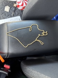 14K Yellow Gold Diamond Rope Chain Necklace unisex