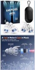 Reure High Fidelity Concert Ear Plugs, Noise Cancelling Silicone Ear Plugs 2