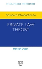 Research Handbook on Private Law Theory by Hanoch Dagan (English) Hardcover Book