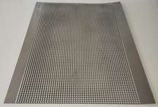 Ford V8 Custom Cold Rolled Steel Radiator Grill Grille Blank Insert 1932-1935
