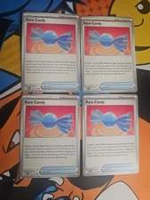 Pokemon TCG Playset - 4x Rare Candy 125/132 Mega Evolution - NM