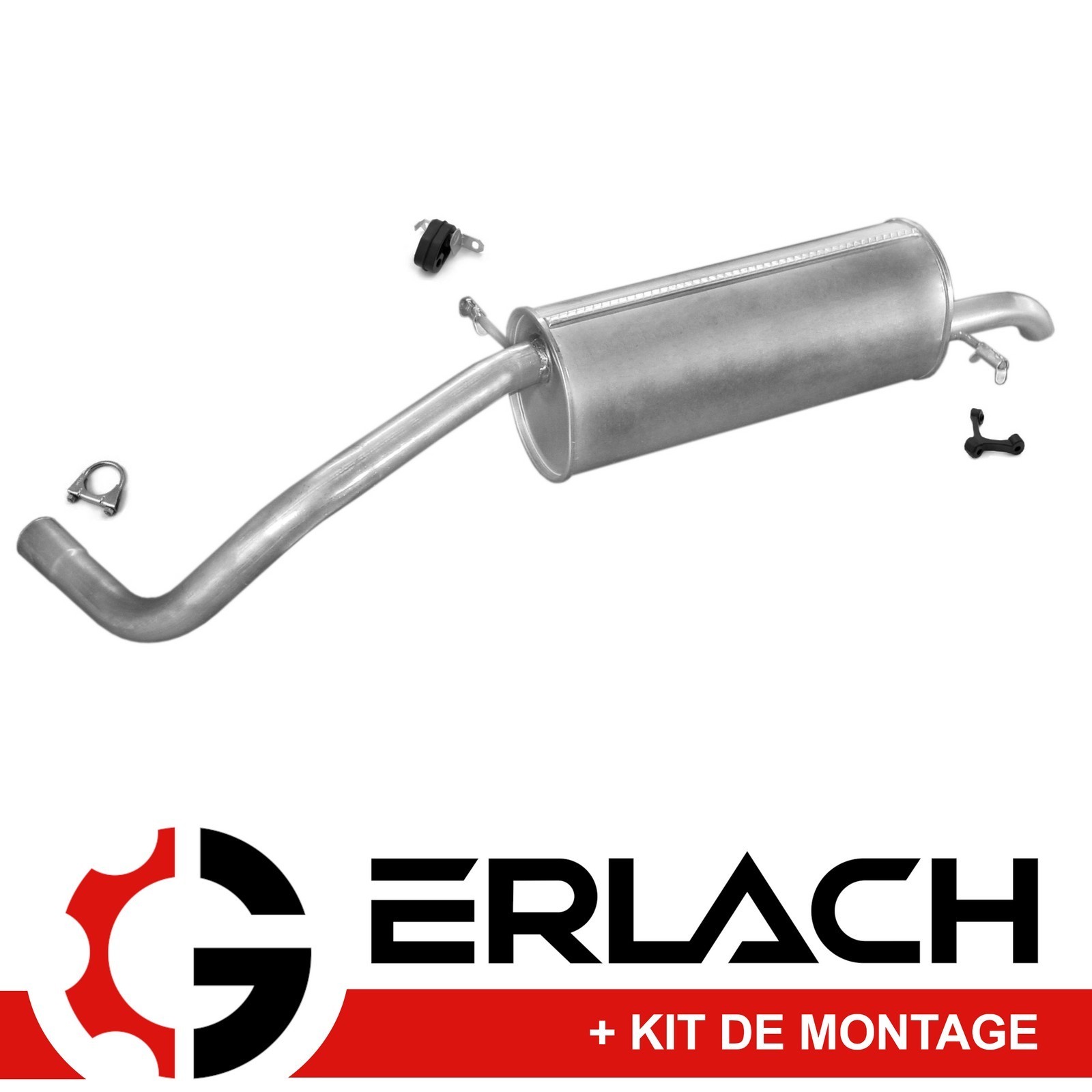 Silencieux arrière anti bruit pour Fabia Cordoba Polo 1.4 usé