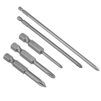 1/4'' Hex Shank Magnetic Phillips Head Screwdriver Bits S2 Alloy Steel 3/5/10Pcs