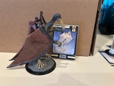 Star Wars Miniatures Utapaun on Dactillion with Card Bounty Hunters 49/60