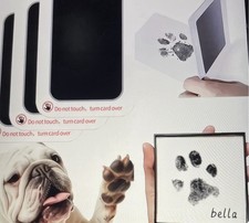Pet Paw Print Kit, Clean Touch Ink Pad Kit for Dog or Cat