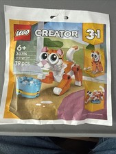 Lego Creator Paper Bag Orange Cat Set  30714 New Sealed 79 Piece 3in1