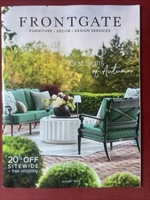 Frontgate Catalog  August 2025  FIRST SIGN OF AUTUMN