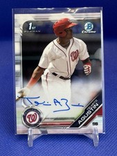 2019 1st Bowman Chrome Auto Telmito Agustin CPA-TA Nationals