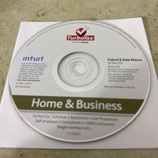 Turbotax Home and Business 2010 Federal State Schedule C For Windows Mac