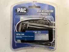 PAC SNI-35 Adjustable Factory Radio Line Output Converter 2-50 Watts per Channel