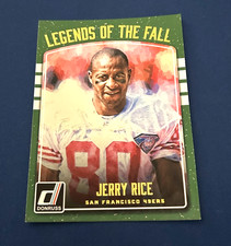2016 Donruss Football Legends of the Fall Jerry Rice #18 HOF NM