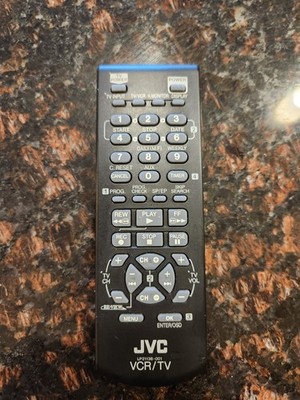 OEM GENUINE JVC VCR/TV MONITOR INPUT  Remote Control LP21138-001 EXCELLENT COND.