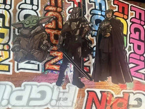 Figpin Star Wars Mandalorian And Grogu Quest Set Of 3 Unclaimed