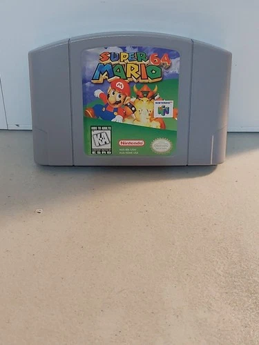 Super Mario 64 (Nintendo 64, 1997) N64 Game, Authentic, Works