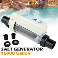 Pool Salt Chlorination System Include Control Panel,Flow Switch,Salt Cell,16K Ga