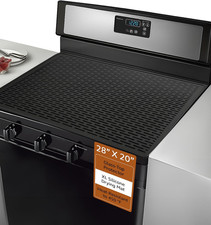 Silicone Stove Top Cover 28 20   Heat-Resistant Glass Stove Protector Flat Tops