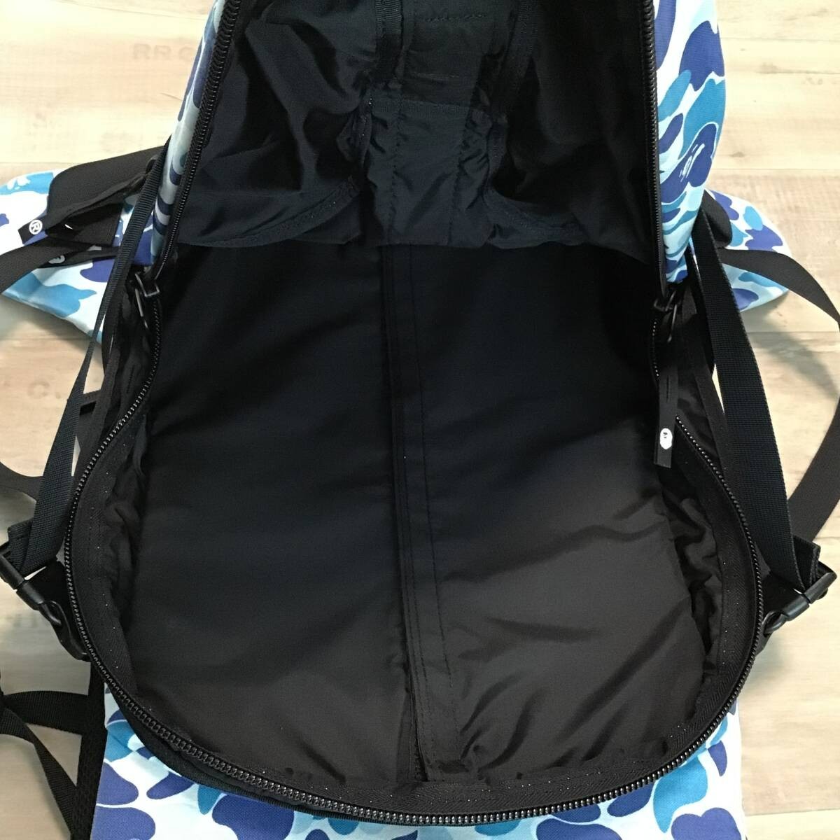 Vintage BAPE ABC camo blue backpack a bathing ape NIGO | eBay