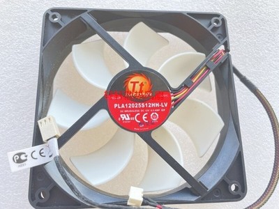 Tt PLA12025S12HH-LV 12CM 12025 12V 0.5A 3-wire cooling fan *rr
