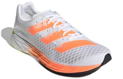 adidas Adizero Pro White/Screaming Orange, Size 5 M