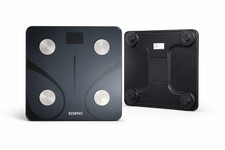 Renpho ES-CS20M Smart Body Fat Scale Bluetooth, App Sync, 13 Metrics, Black