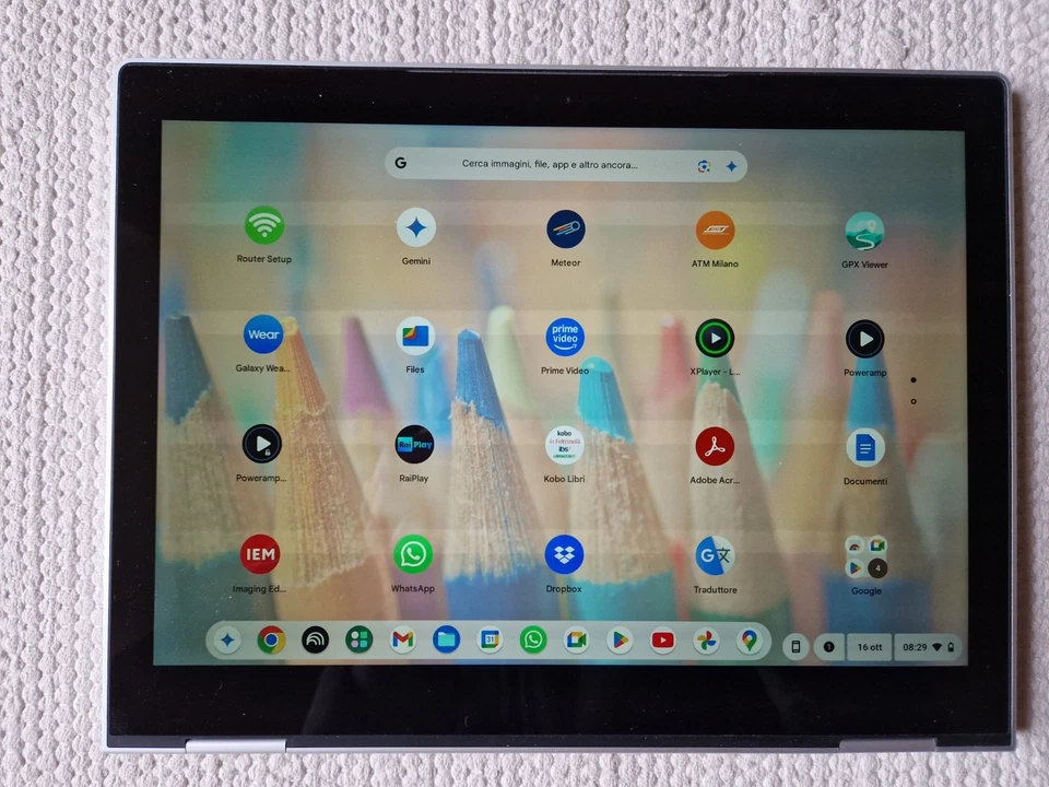 Google Pixelbook i5 8GB 128 12,3" touchscreen Chrome OS come nuovo - Immagine 4 di 4