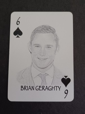 Brian Geraghty Chicago Fire P.D. Med Justice Playing Card - TV Show
