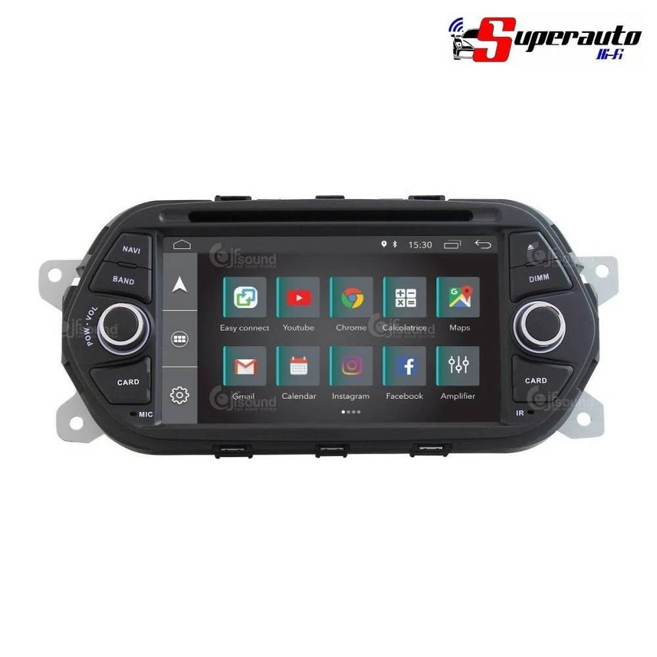 Jfsound JF-037FE-X7C PRO Autoradio Car Tablet 7" fit FIAT Tipo da 2016 Android - Immagine 4 di 4