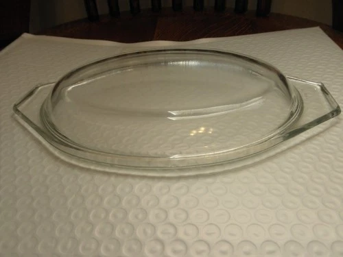 VINTAGE PYREX CLEAR GLASS REPLACEMENT LID #943C