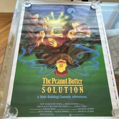 The Peanut Butter Solution Original US One Sheet Movie Poster 1985
