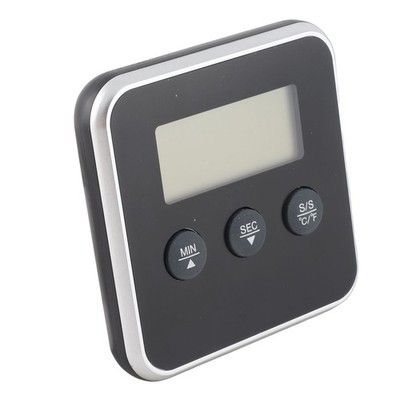 Digitales Fleischthermometer Mit LCD-Display Lange Sonde Multifunktionales