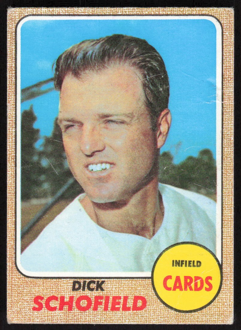 1968 Topps #588 Dick Schofield