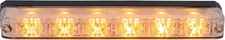 Buyers Products 8892800 5 Inch Ultra Bright Narrow Profile Led Strobe Amber