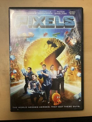 Pixels DVD 2015 Adam Sandler Kevin James Sci-Fi Comedy