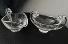 MCM Steuben Glass Creamer & Sugar Bowl -Both Signed  #7941 #7942
