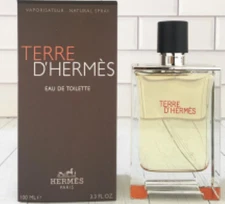 HERMES TERRE D'HERMES EAU GIVREE EAU DE PARFUM SPRAY 3.3 Oz / 100ml