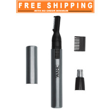 Wahl Nose Ear Trimmer Neck Hair Beard Eyebrow Groomer Clippers Micro Personal