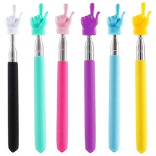 Telescopic Teacher Pointer Extendable Finger Pointer Stick For Classroom