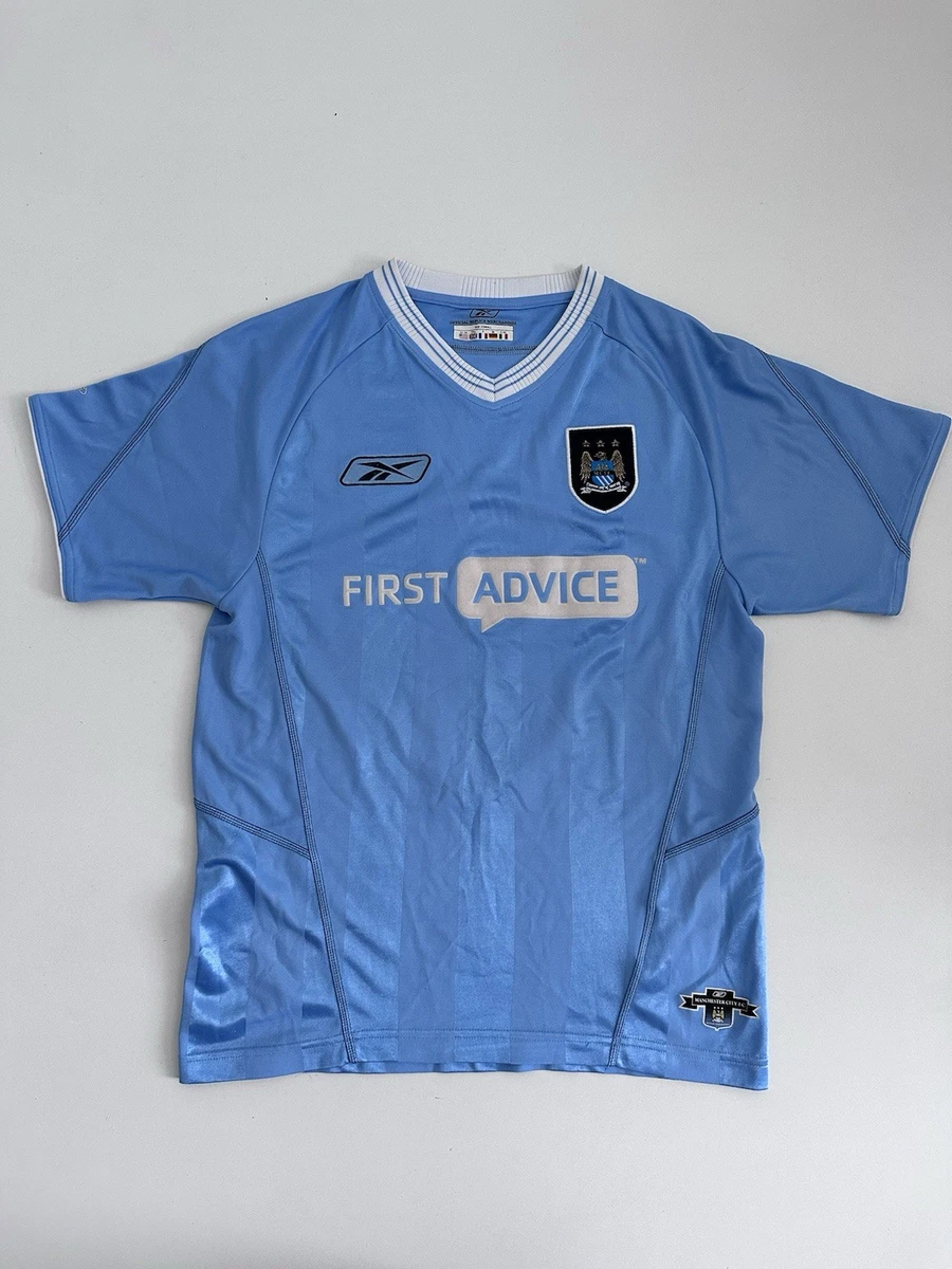 Reebok Manchester City International Club Soccer Fan Jerseys for