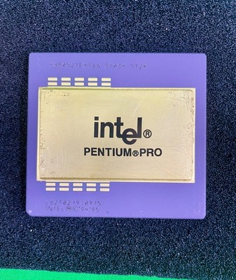 Intel Pentium Pro 166MHz /512Kb Vintage Ceramic Prozessor KB80521EX166 SY034