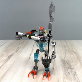 2015 LEGO Bionicle 70791 Skull Warrior INCOMPLETE Missing Bow Pieces Masks READ