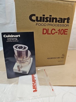 CUISINART DLC-10E Food Processor Variety Functions Accessories 