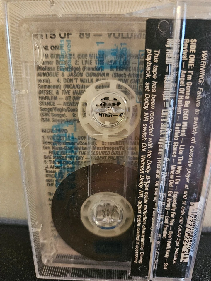 HITS OF '89 VOLUME 1 Various Artists 1989 +1 CASSETTE TAPE POP ROCK THE SAINTS - Image 4 of 4