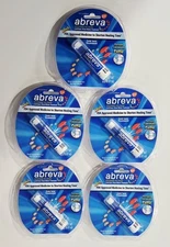 Lot Of 5 🌞 Abreva Cold Sore Fever Blister Treatment Pump 2g (.07 Oz) Exp 09/26 