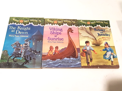 Magic Tree House 13 Books Lot Young Reader Paperback Vintage 1993-2002 - Picture 3 of 15