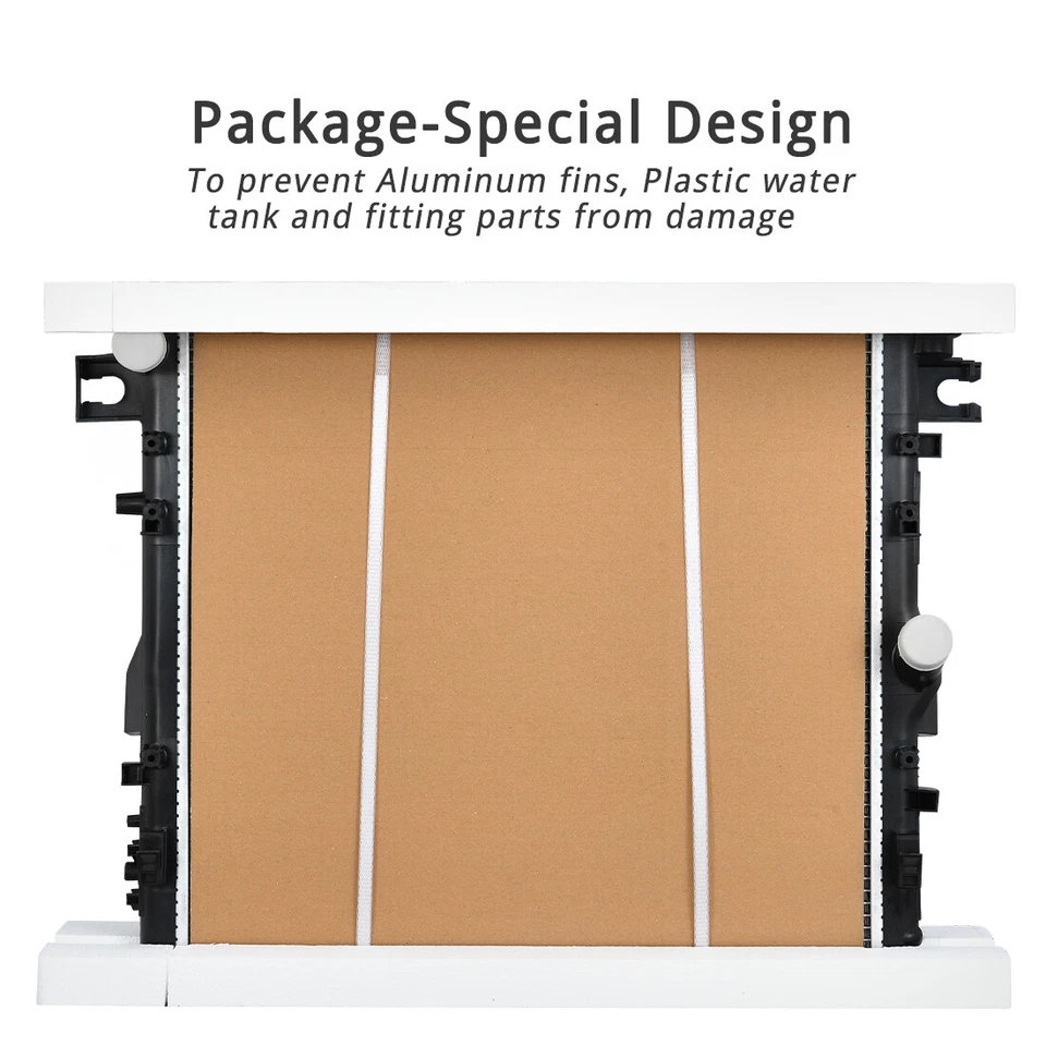 Radiador 2957 para Jeep Wrangler JK Unlimited Rubicon Sahara 2007-2018 3,6 L 3,8 L Foto 3 de 4