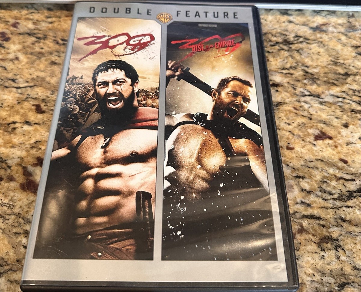 300 / 300: Rise of an Empire (2 Disc DVD Double Feature) Gerard Butler *Like New