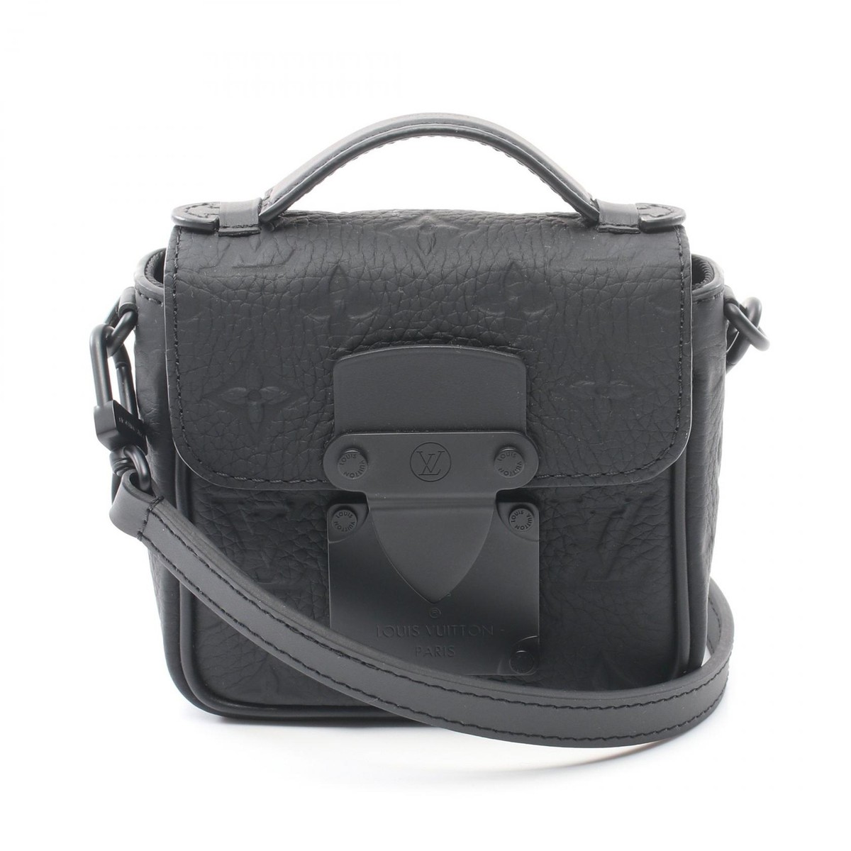 LOUIS VUITTON モノグラム・トリヨン ピコ・Sロック / M83148 LOUIS VUITTON Pico S-Lock Hand bag M83148 Taurillon Monogram