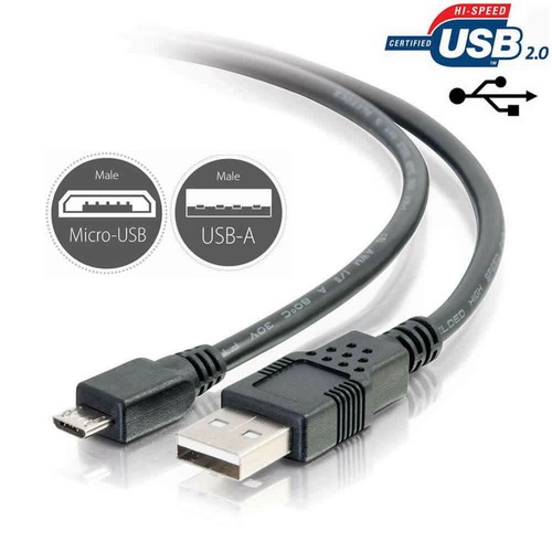 USB Power Charger Cord for Barnes & Noble Nook BNTV250 BNTV250A Tablet Ereader - Picture 1 of 5