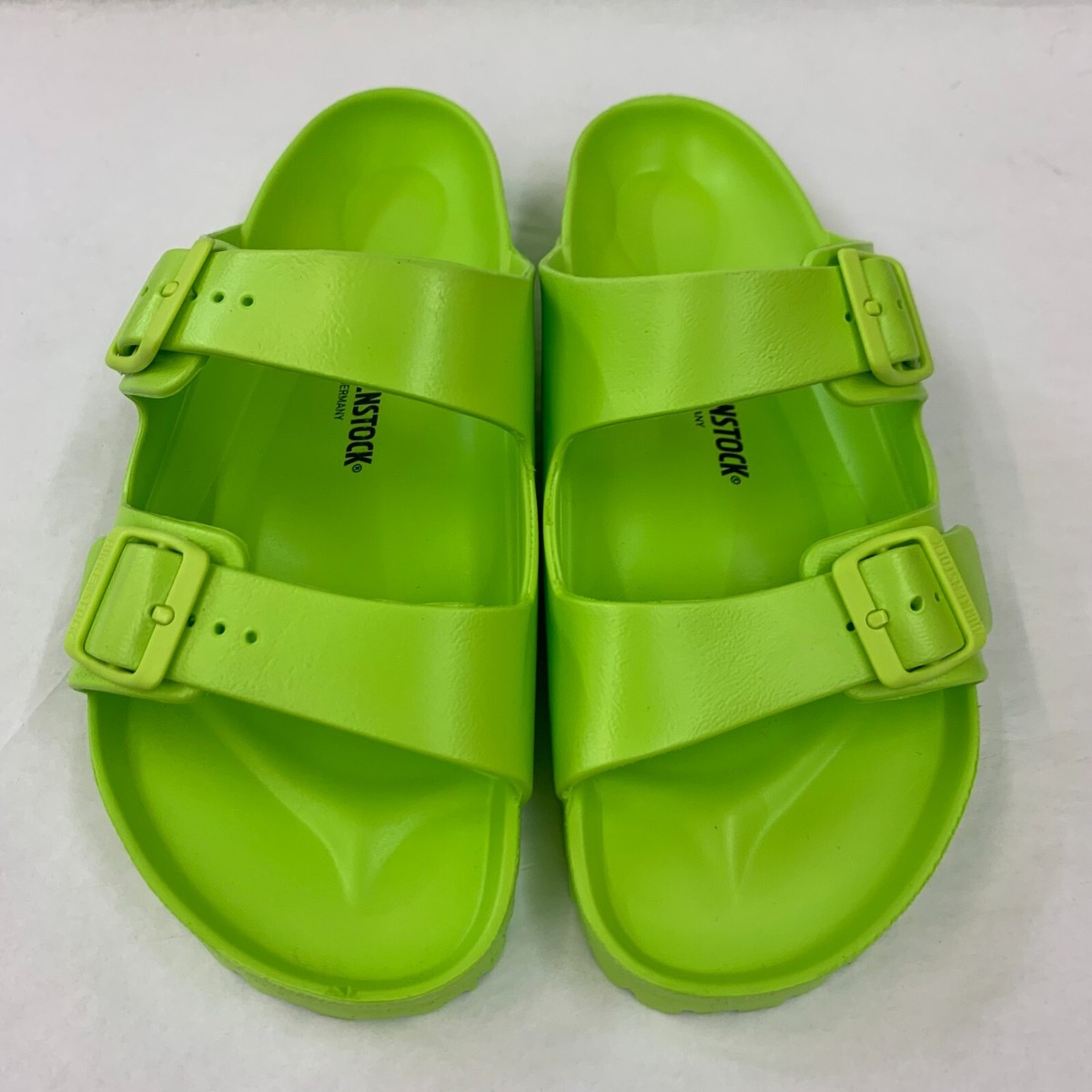 Birkenstock New w/o Box Arizona Active Lime EVA Narrow Width  display picture 1